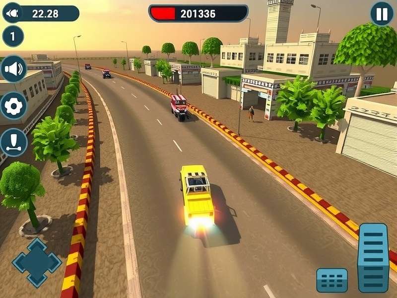 Hyderabad Rally Ruler Gameplay Screenshot
